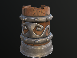 stylized mug Modèle 3D