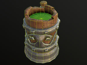stylized mug Modèle 3D