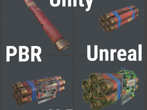 dynamite 3D Model