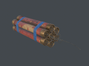 dynamite 3D-Modell