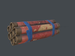 dynamite 3D-Modell