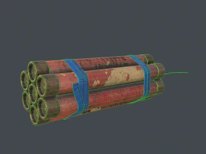 dynamite 3D Model