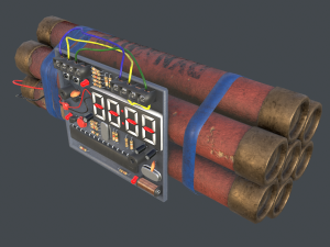 dynamite 3D-Modell