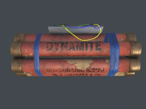 dynamite 3D Model