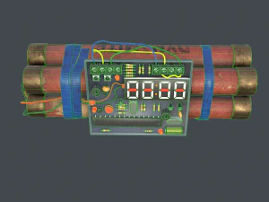 dynamite 3D Model