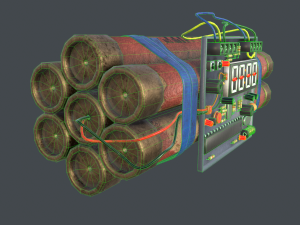 dynamite 3D-Modell