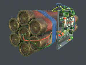 dynamite 3D Model