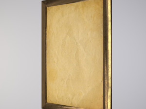 frame picture low poly pbr Modello 3D