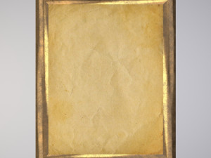 frame picture low poly pbr Modello 3D