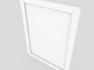 frame picture low poly pbr Modello 3D