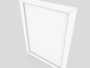 frame picture low poly pbr 3D Model