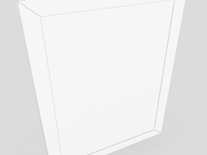 frame picture low poly pbr Modello 3D