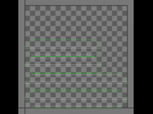 frame picture low poly pbr Modello 3D