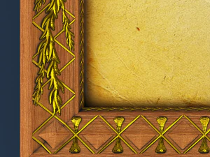 frame picture low poly pbr 3D Model