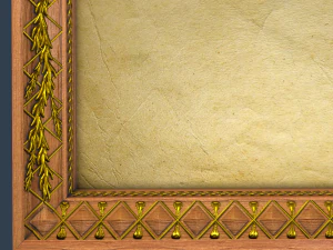 frame picture low poly pbr 3D Model
