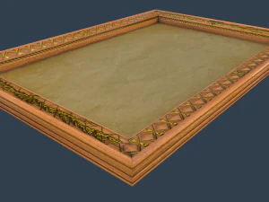 frame picture low poly pbr 3D Model