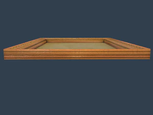 frame picture low poly pbr 3D Model