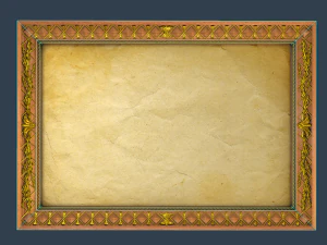 frame picture low poly pbr 3D Model