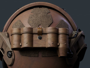 Airframe and GPNVG-18 night vision device 3D Модель