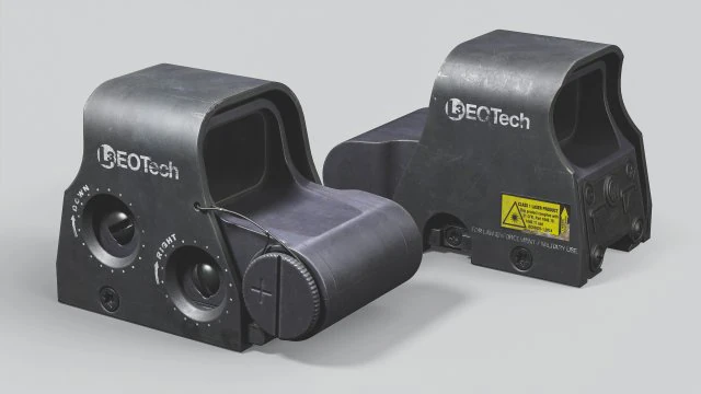 EOTechXPS2-0 3D Model .c4d .max .obj .3ds .fbx .stl .blend 