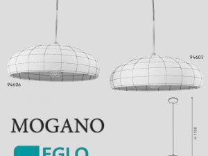 pendant luminaire eglo mogano 3D Model