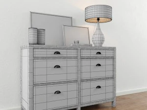 decorative set 01 3D Model