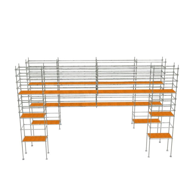 scaffold Model 3D .c4d .max .obj .3ds .fbx .stl .blend 