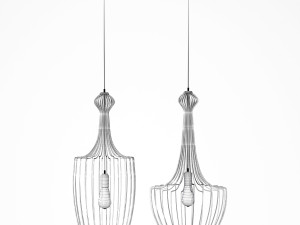 pendant lamp nowodvorski series luksor l s 3D Model