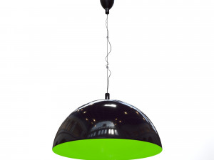 pendant lamp nowodvorski hemisphere black-green Modelo 3D