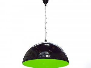 펜던트 램프 nowodvorski 반구 검정-녹색 3D 모델