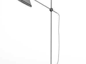 mr floor lamp designer frandsen design 3D Model