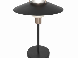 halo design brand rivoli tablelamp model 3D Model