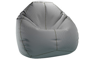 bag chair pear chair upholstered furniture Model 3D