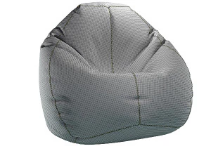 bag chair pear chair upholstered furniture 3D Model