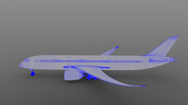 boeing 797 concept - mom aircraft 3D Model in Commercial 3DExport