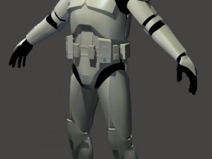 3d printable clone armour Modelo de Impressão 3D