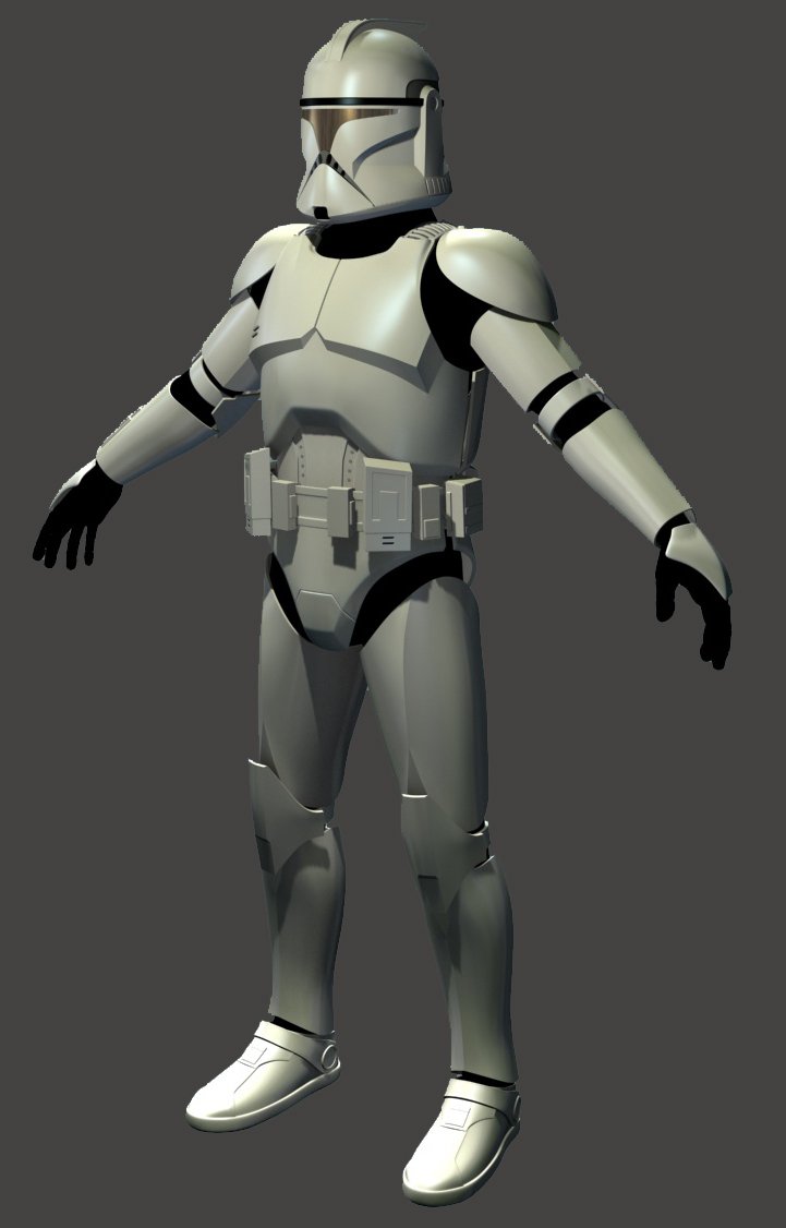 3d Printable Clone Trooper Armor Printable World Holiday