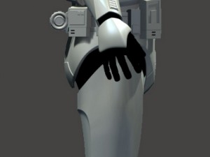 3d printable clone armour Modelo de Impressão 3D