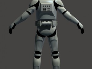 3d printable clone armour Modelo de Impressão 3D