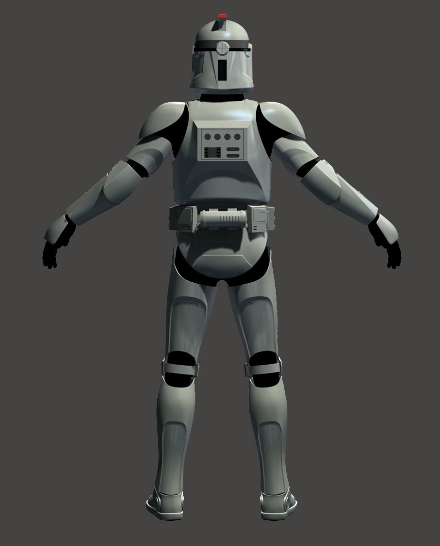 3d Printable Clone Trooper Armor
