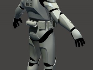 3d printable clone armour Modelo de Impressão 3D