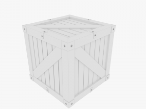 medieval crates collection 3D Model