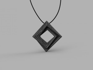 pendant v2 3Dプリントモデル