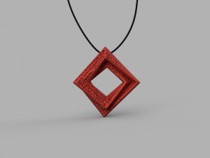 pendant v2 3Dプリントモデル