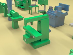 metalworking machines Modelo 3D