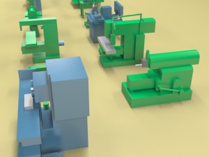 metalworking machines Modelo 3D