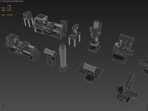 metalworking machines Modelo 3D