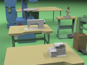 sewing machines 3Dモデル