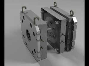 forma de fundici&oacute;n Modelo 3D