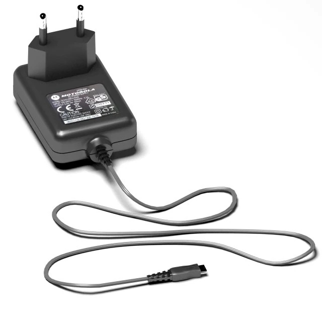 motorola mobile charger 3D Model .c4d .max .obj .3ds .fbx .stl .blend